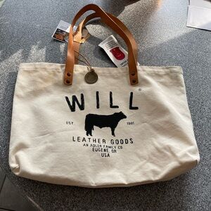 Will Leather Goods Canvas Tote - New